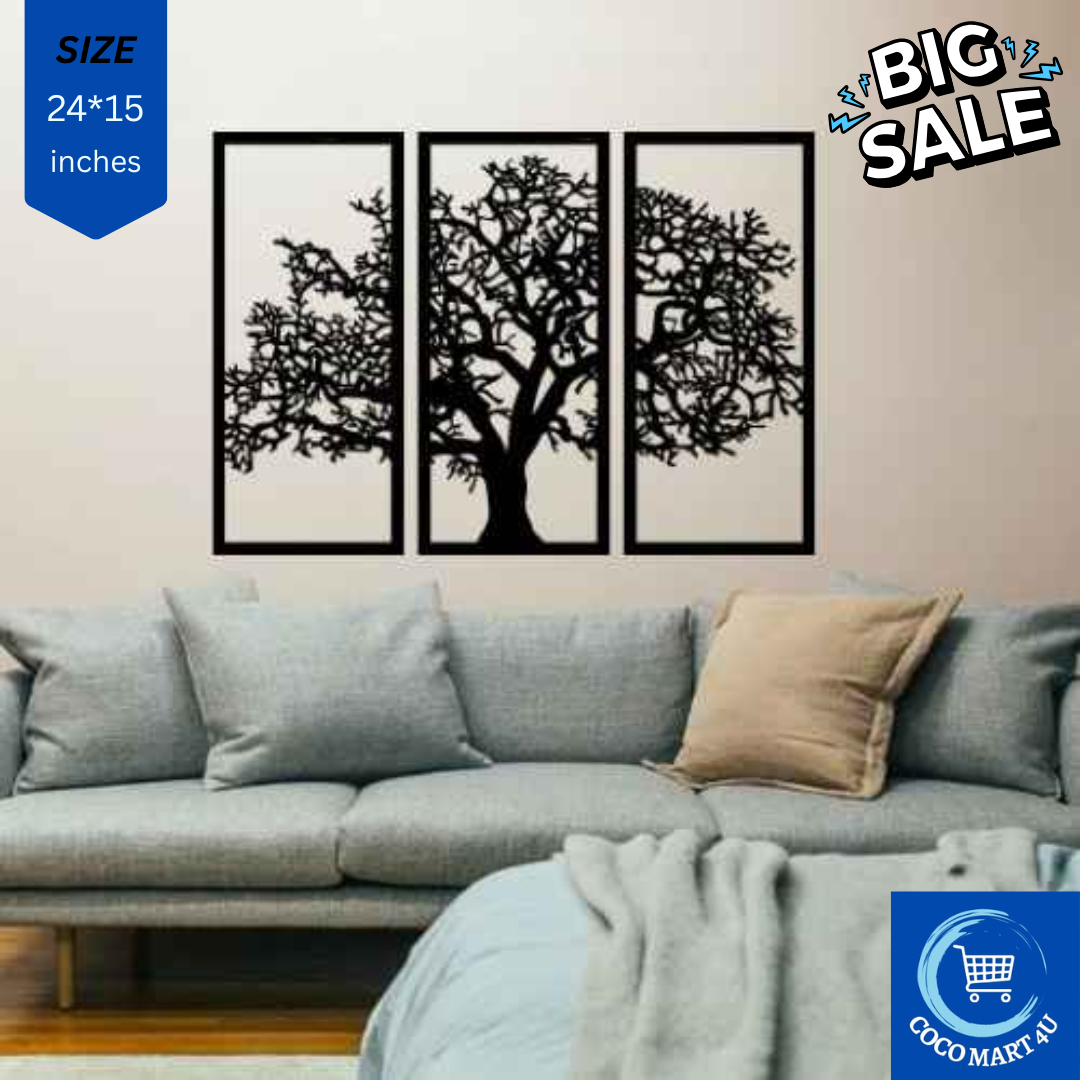 3d Tree Wall Art | Wooden Tree Wall Art | Wall Decoration | Decor For Home Wall Decoration Attractive Wooden Wall Art