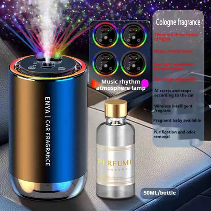 Car Air Purifier & Fragrance Diffuser