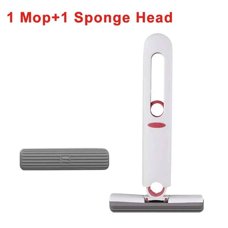 Powerful Squeeze Mini Self-squeezing Mop for Floor, Car , Window or Desk