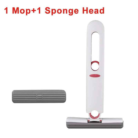 Powerful Squeeze Mini Self-squeezing Mop for Floor, Car , Window or Desk