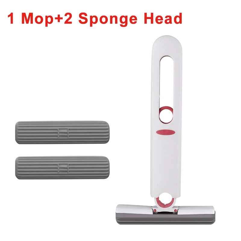 Powerful Squeeze Mini Self-squeezing Mop for Floor, Car , Window or Desk