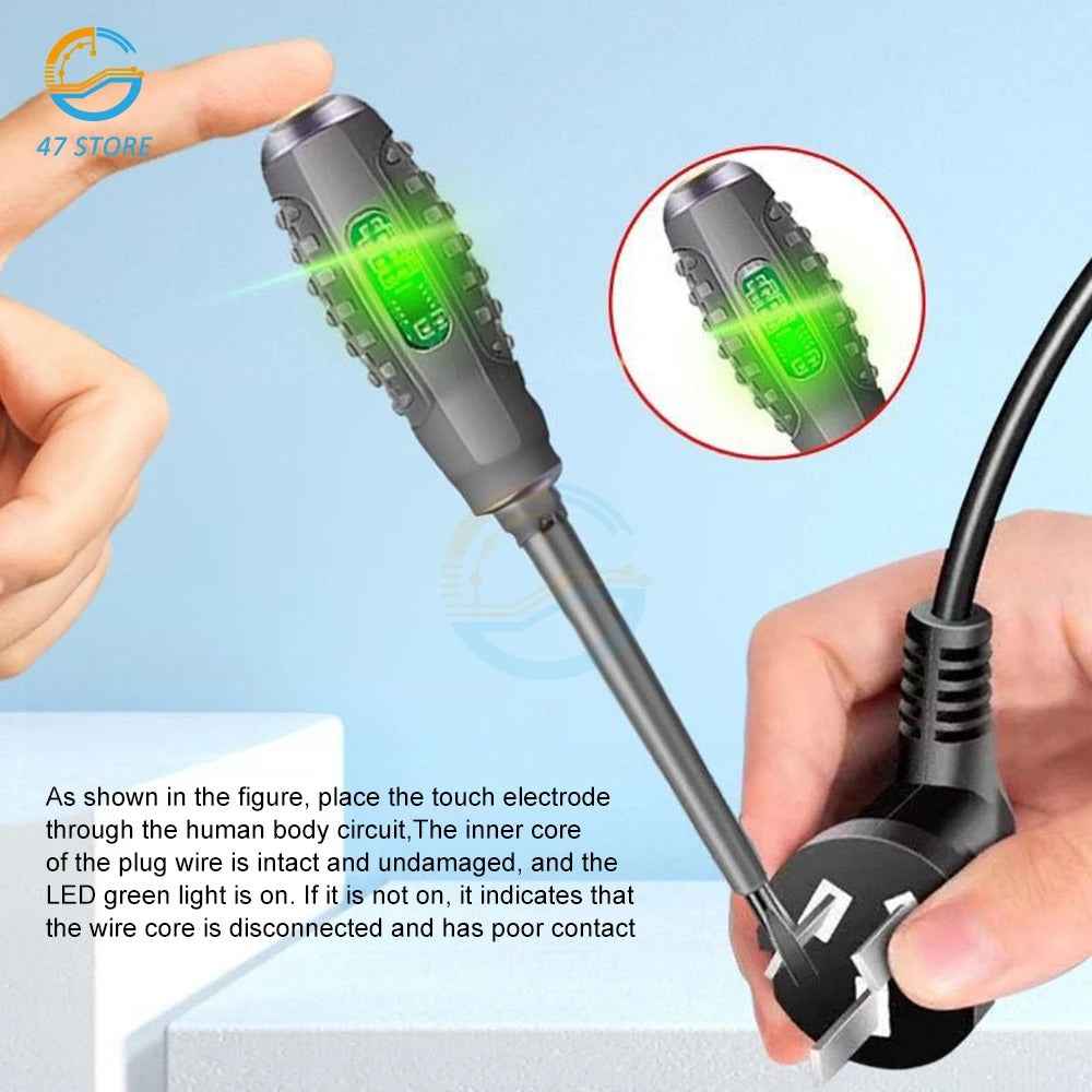 12-220V Word/cross Screwdrivers Neon Bulb Indicator Meter Electric Pen Insulated Electrician Highlight Pocket Tester Pen Tools
