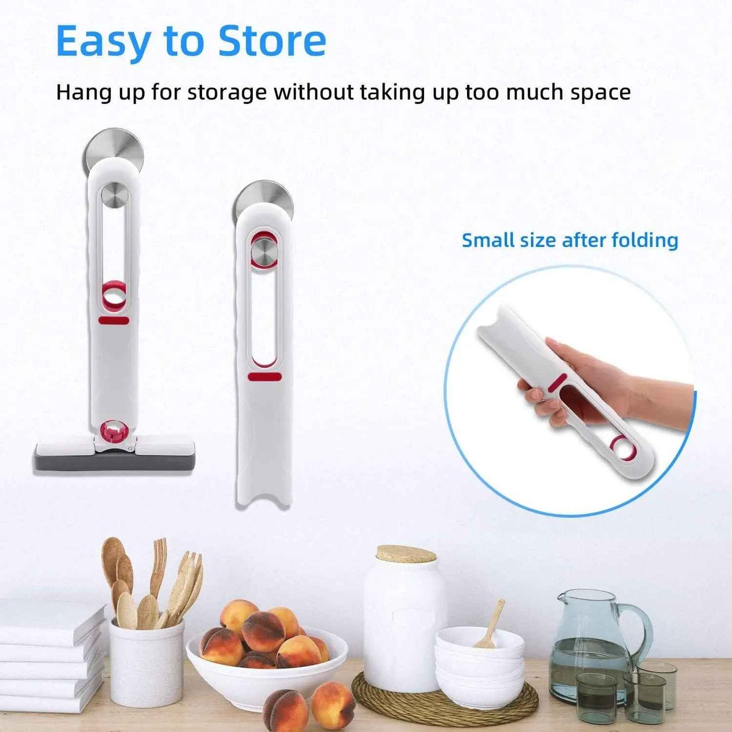 Powerful Squeeze Mini Self-squeezing Mop for Floor, Car , Window or Desk