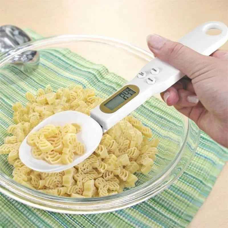 1 LCD digital adjustable weighing spoon, kitchen electronic measuring spoon Baking Scale
