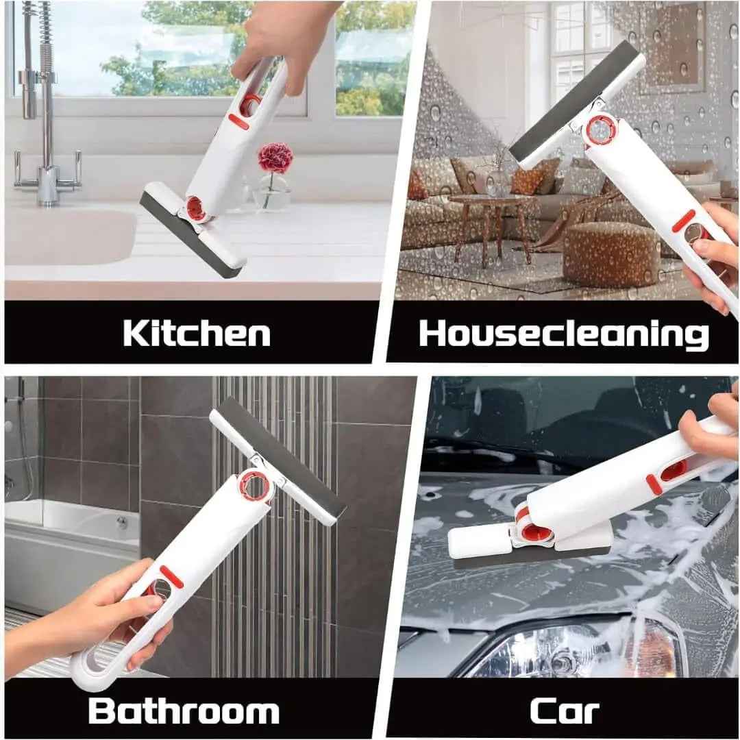 Powerful Squeeze Mini Self-squeezing Mop for Floor, Car , Window or Desk